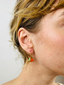 MINI GINKGO - Earring in Jade Resin