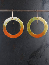 Load image into Gallery viewer, DRAPER HOOP - Multicolor Cast Resin Earrings 2
