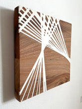 Load image into Gallery viewer, WOOD &amp; RESIN ART - Ray Series in Spalted Elm and White Resin - 2

