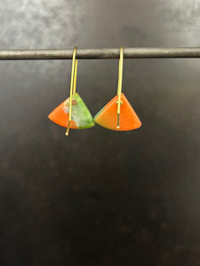 MINI GINKGO - Earring in Jade Resin