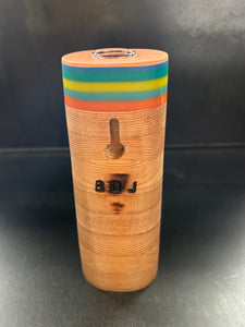 SELECT VASE - Cypress Wood and Cast Resin