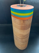 Load image into Gallery viewer, SELECT VASE - Cypress Wood and Cast Resin
