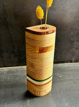 Load image into Gallery viewer, SELECT WALL VASE - Vintage Pine Wood and Cast Resin 2
