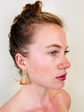 Load image into Gallery viewer, DRAPER ANGLE -  Multicolor Cast Resin Earrings
