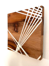 Load image into Gallery viewer, WOOD &amp; RESIN ART - Ray Series in Spalted Elm and White Resin - 3
