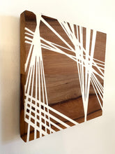Load image into Gallery viewer, WOOD &amp; RESIN ART - Ray Series in Spalted Elm and White Resin - 1
