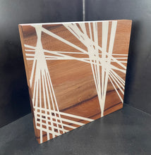 Load image into Gallery viewer, WOOD &amp; RESIN ART - Ray Series in Spalted Elm and White Resin - 1
